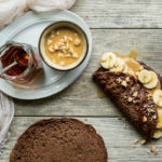 PB & Mocha Crepe Rolls