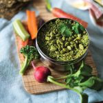 Cilantro and pepita salsa