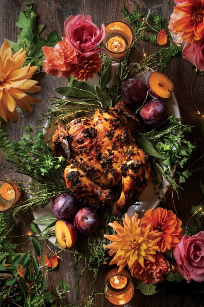 Chicken with summer herbs