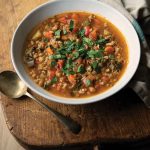 Lentil farro minestrone
