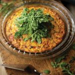 Pesto salmon frittatas