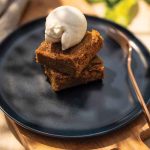 Spiced squash blondies