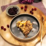 Roasted white bean galette