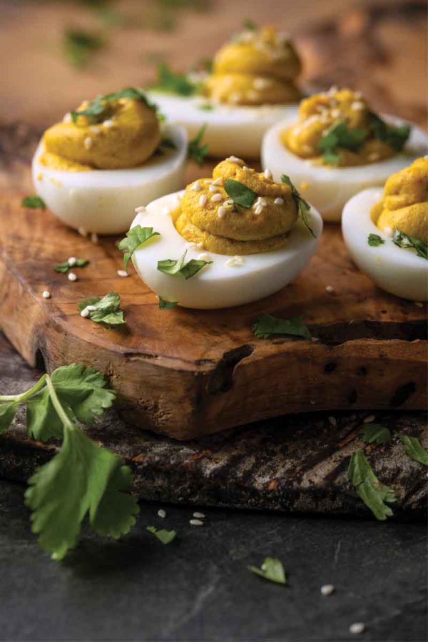 Curried Deviled Eggs