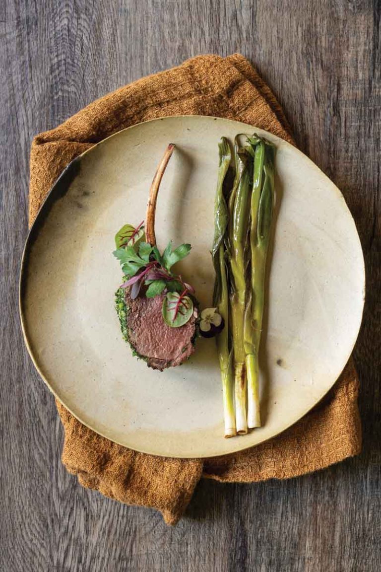 Roasted Venison Rack with Cloves, Juniper, Allspice, and Star Anise