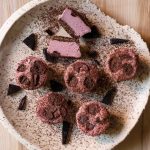 Cherry Chocolate Vegan Cheesecake Minis