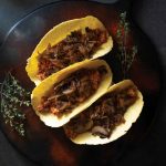 Chipotle Tofu Tacos with Herbed Mushrooms