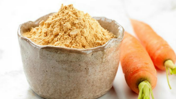 Carrot pulp and fiber