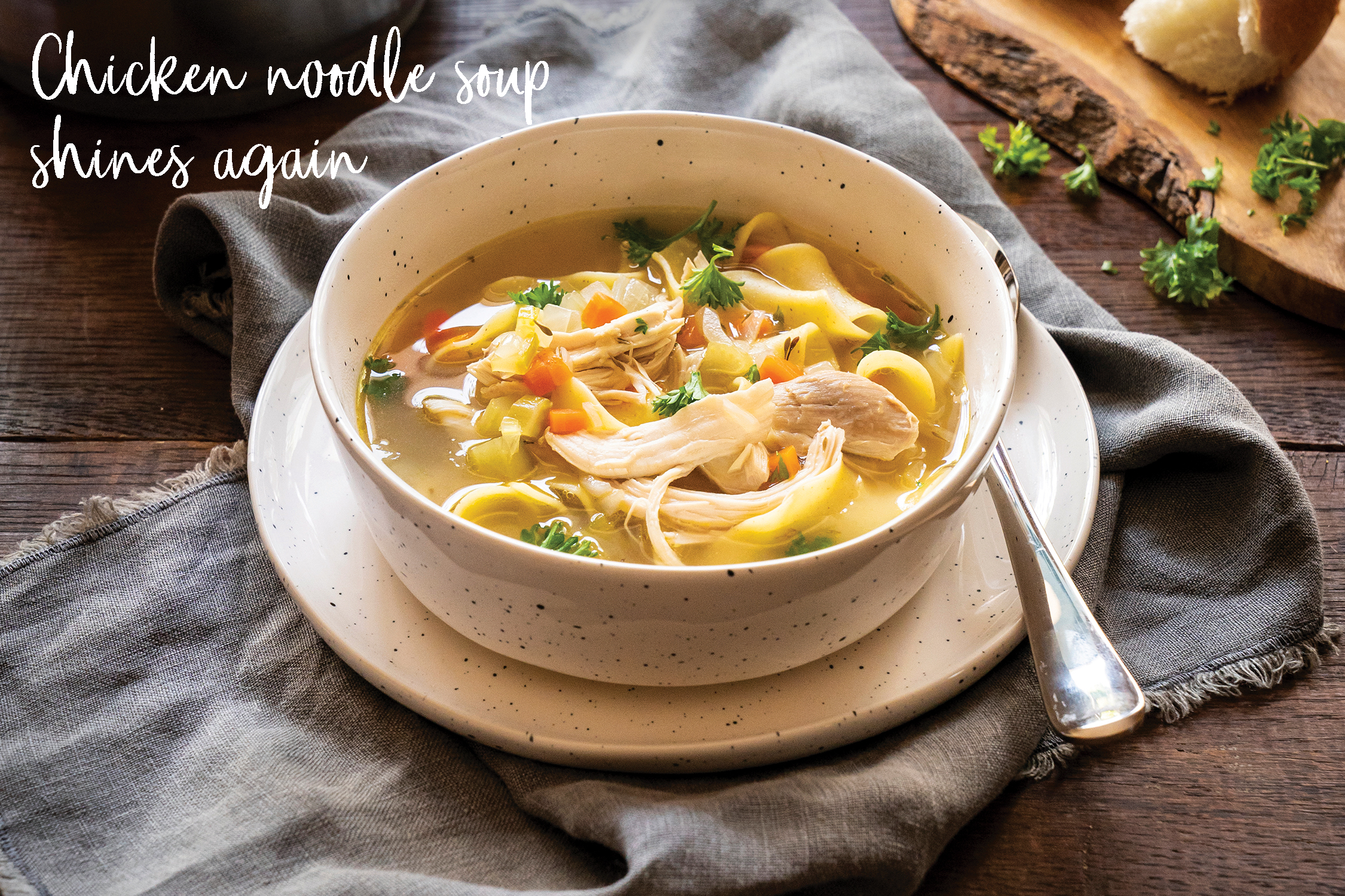 Chicken Noodle Soup - JoyFoodSunshine