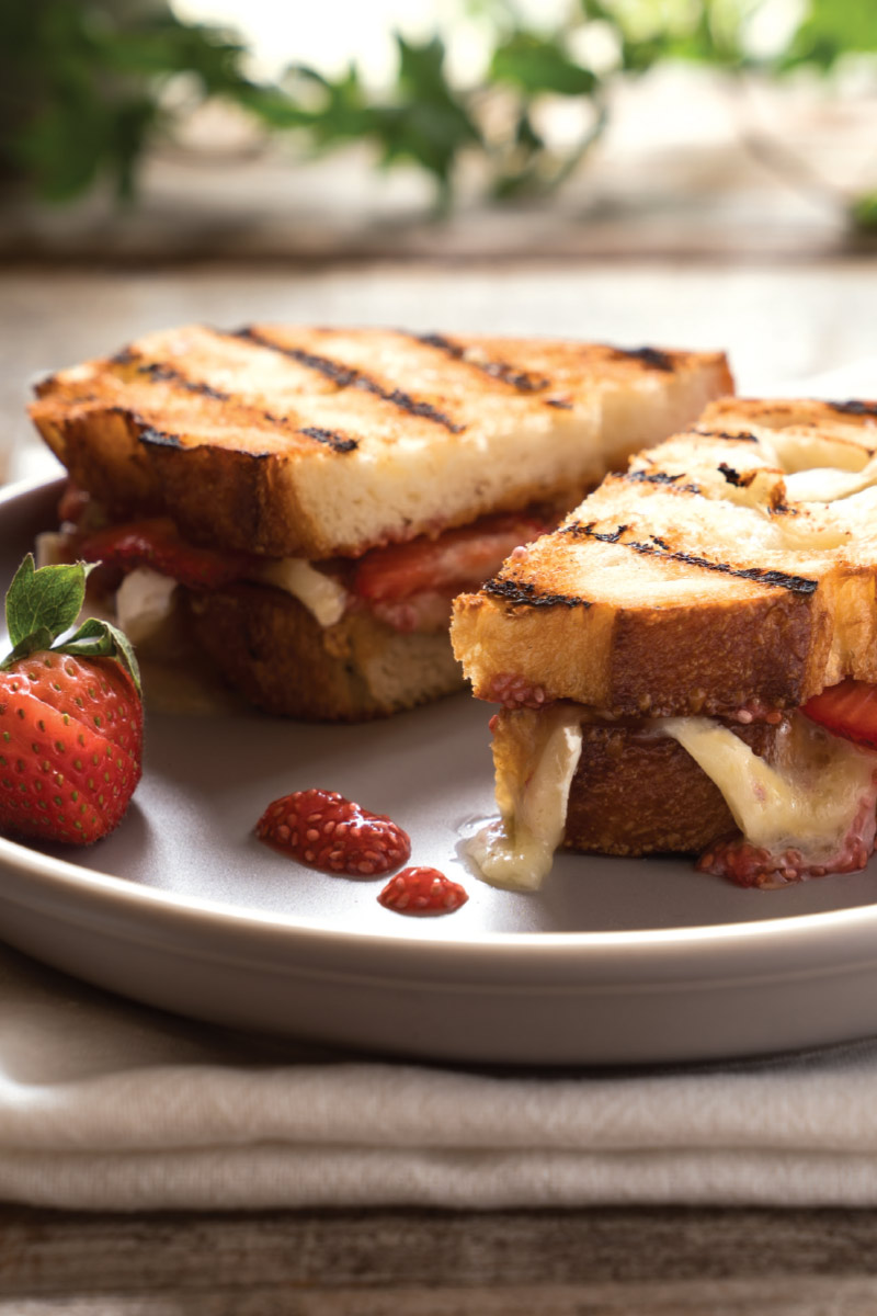 PB&J Grilled Cheese - Delicious Living