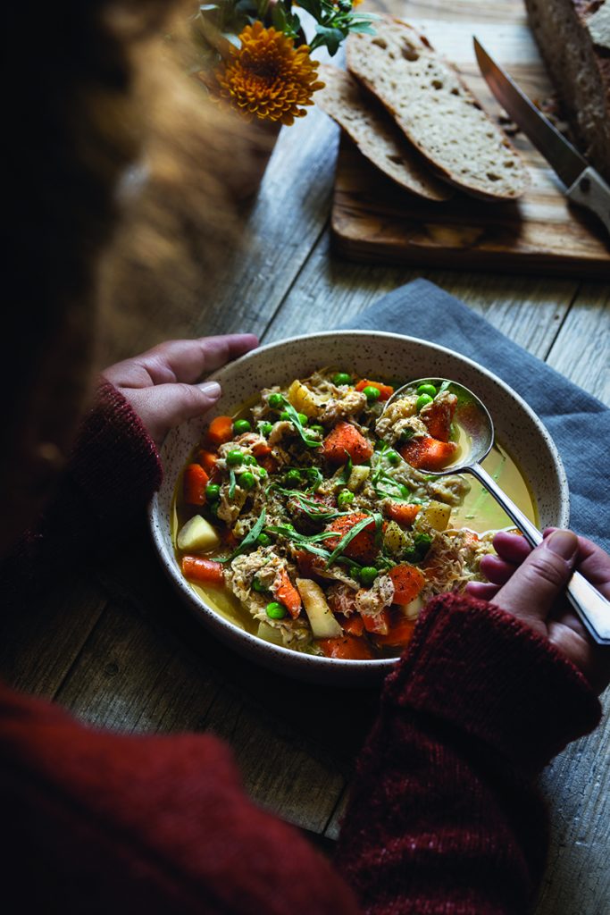 Turkey Tarragon Stew Delicious Living