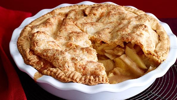 Apple Pie with Cheddar Cheese Crust - Delicious Living
