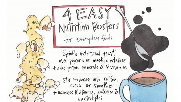 4 easy nutrition boosters