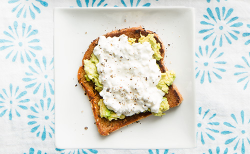 Avo-Cottage Toast