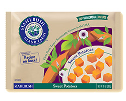 Try: Stahlbush Island Farms Sweet Potatoes